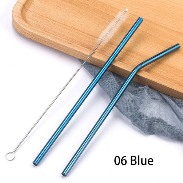 Coffee Stainless Steel Drinking Straw