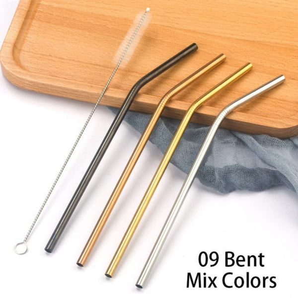 Coffee Stainless Steel Drinking Straw