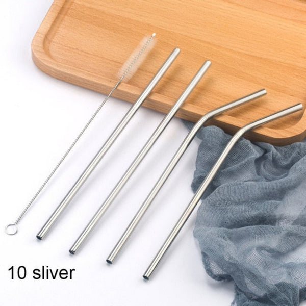 Coffee Stainless Steel Drinking Straw