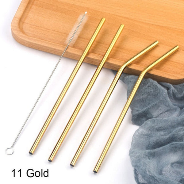 Coffee Stainless Steel Drinking Straw