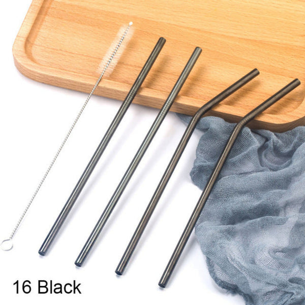 Coffee Stainless Steel Drinking Straw
