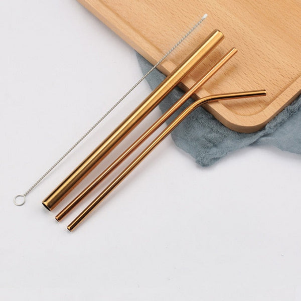 Coffee Stainless Steel Drinking Straw