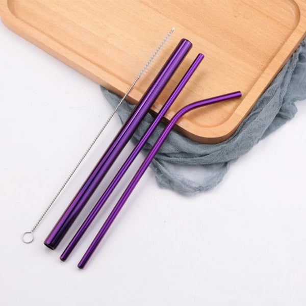 Coffee Stainless Steel Drinking Straw