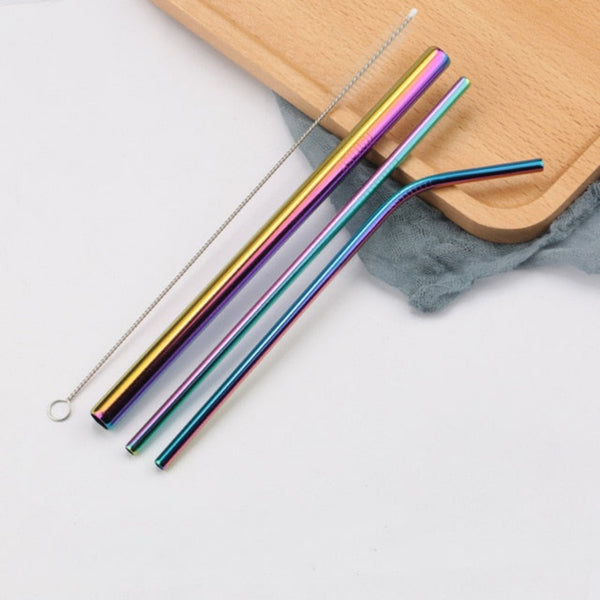 Coffee Stainless Steel Drinking Straw