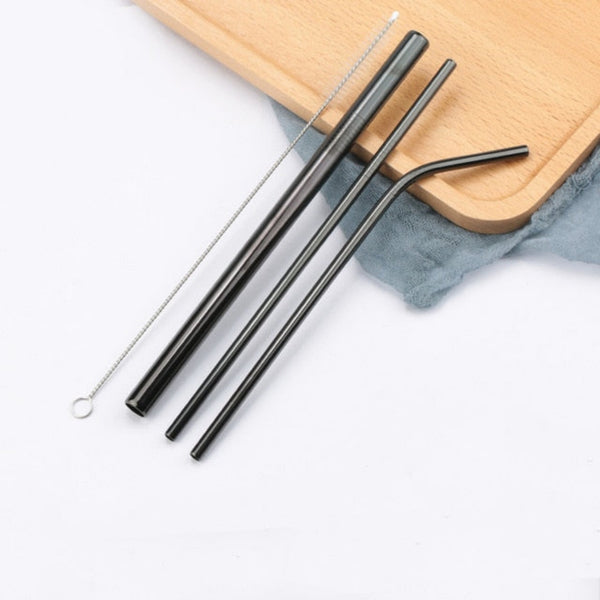 Coffee Stainless Steel Drinking Straw