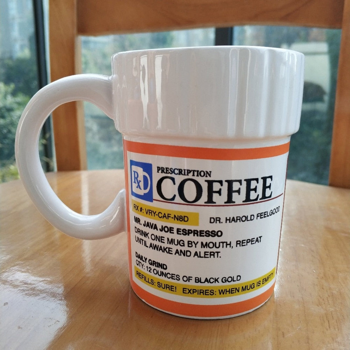 Prescription Bottle Coffee Mug - 17.5 oz. - Spencer's