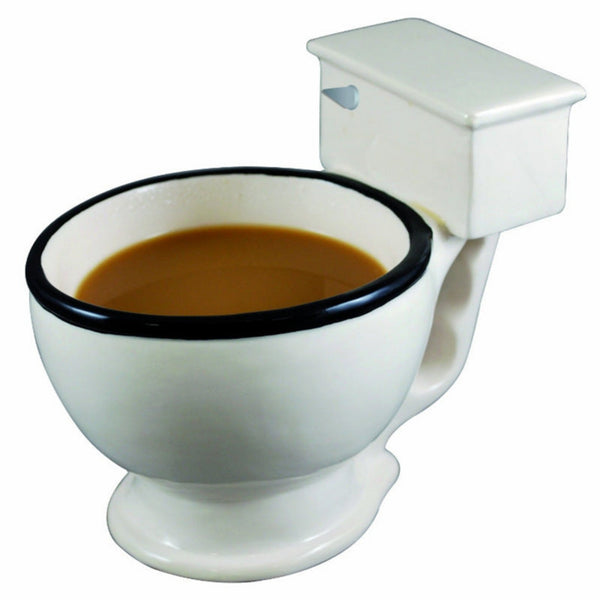 The Porcelain Throne Toilet Seat Funny Coffee Mug