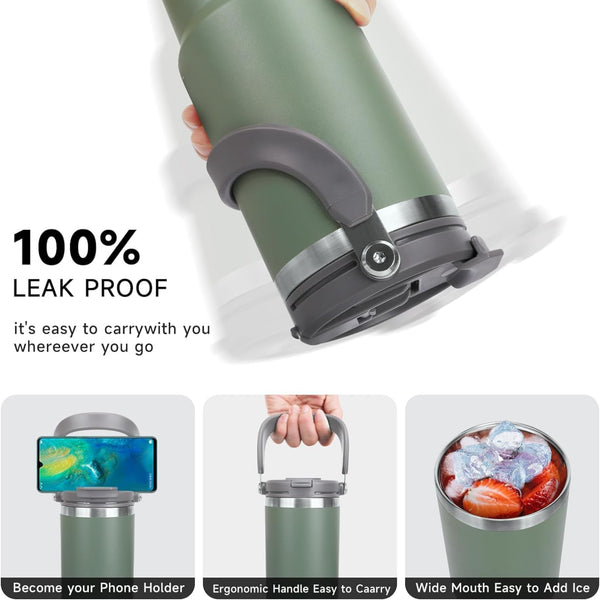 900ML TYESO Multifunctional Vacuum Insulated Bottle