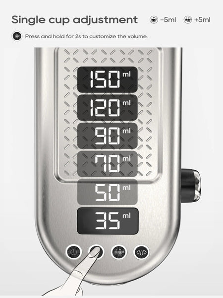 HiBREW 20Bar Semi Automatic Espresso Coffee Machine