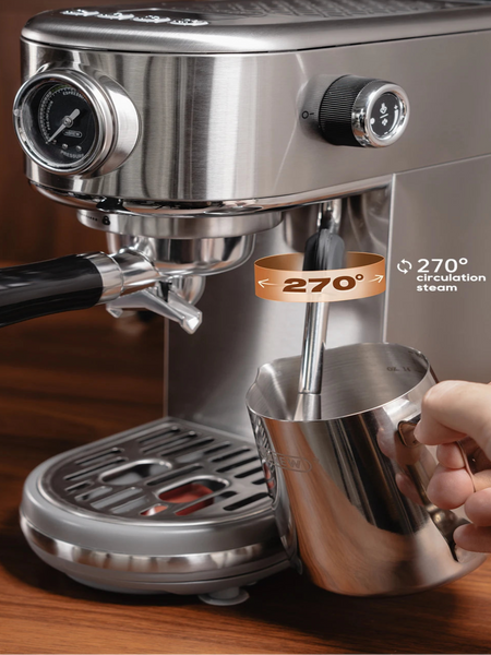 HiBREW 20Bar Semi Automatic Espresso Coffee Machine