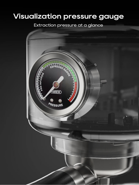 HiBREW 20Bar Semi Automatic Espresso Coffee Machine