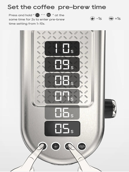 HiBREW 20Bar Semi Automatic Espresso Coffee Machine