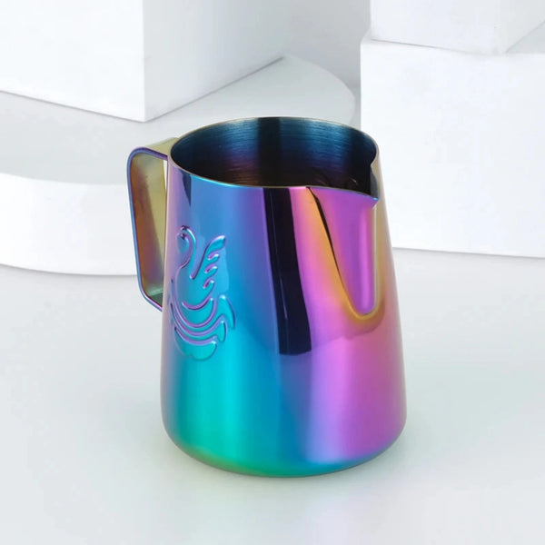 Starbrew Swan Latte Art Pitcher 400ml/600ml Rainbow Shiny