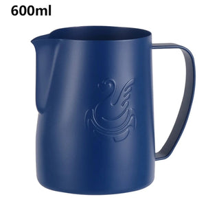 Starbrew Swan Non-Stick Milk Steaming Frothing Latte Art Pitcher - 600ml Assorted Colors