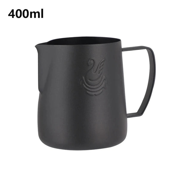 Starbrew Swan Latte Art Pitcher Black Teflon 400ml/600ml