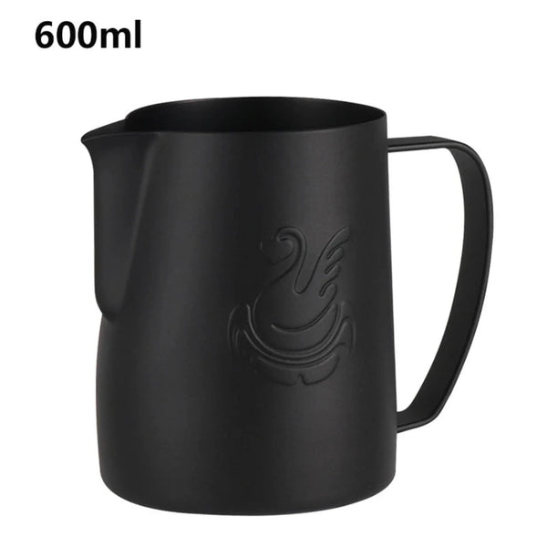 Starbrew Swan Latte Art Pitcher Black Teflon 400ml/600ml