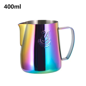 Starbrew Swan Latte Art Pitcher 400ml/600ml Rainbow Shiny