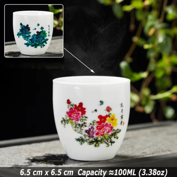 Japanese Sakura Color-Changing Teacup