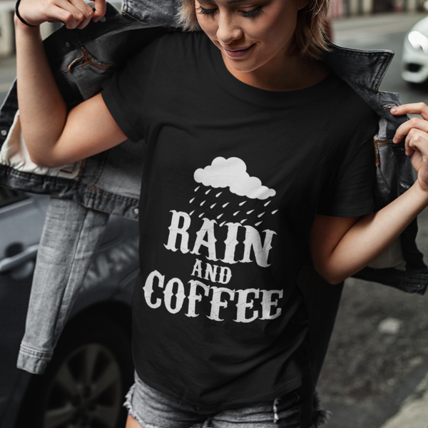 Rain And Coffee Unisex T-Shirt