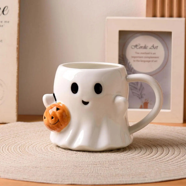 PUMPKIN Ghost Ceramic Mug