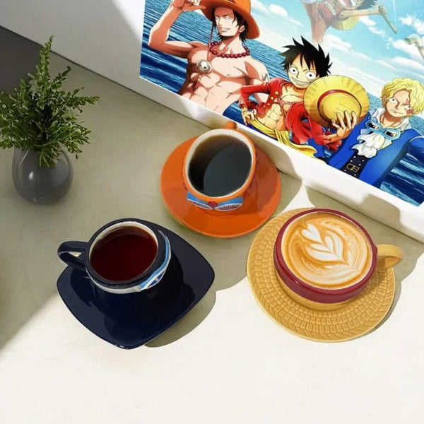 One Piece Brotherhood And Adventure Mug