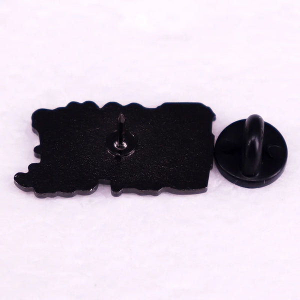 Coffee Teach Repeat Enamel Brooch Pin - - The Ultimate Teacher Accessory