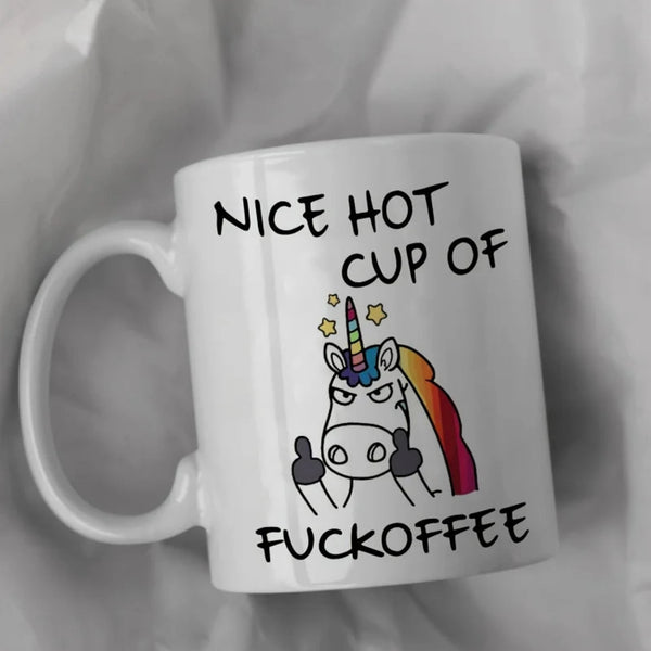 MissPenelope - 11oz Angry Unicorn Ceramic Coffee Mug