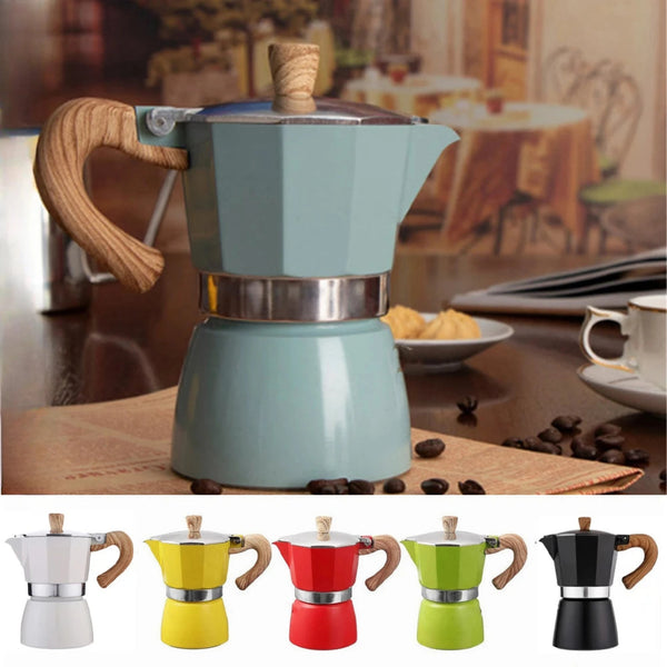 JERICO Single Valve Octagonal Coffee Moka Pot