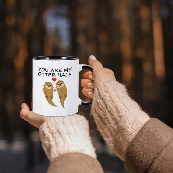 You Are My Otter Half Ceramic Coffee Mug