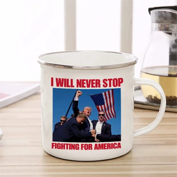 Trump Survived Shot 2024 Pennsylvania Rally Ceramic Mug