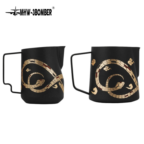 MHW-3BOMBER Serpent Latte Art Pitcher 450/500/600ml