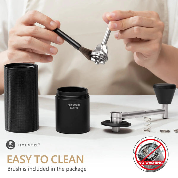 TIMEMORE Chestnut C3ESP Pro Manual Coffee Grinder - Foldable Handle - All-Metal Body