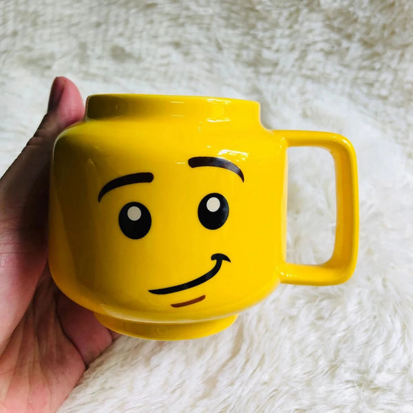 Face Impish Expression Ceramic Mug