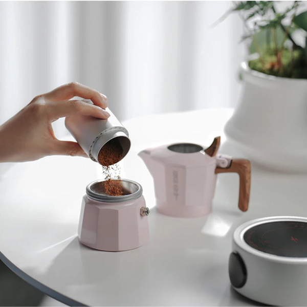 MHW-3BOMBER Double Valve Espresso Flipped Moka Pot