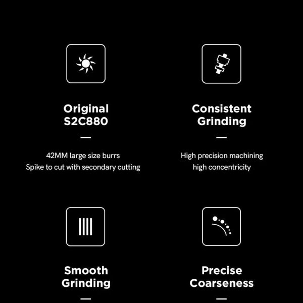 TIMEMORE Chestnut X-Lite Manual Coffee Grinder – S2C880 Burr Hand Mill