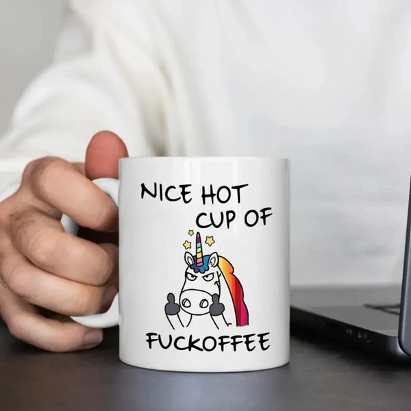 MissPenelope - 11oz Angry Unicorn Ceramic Coffee Mug