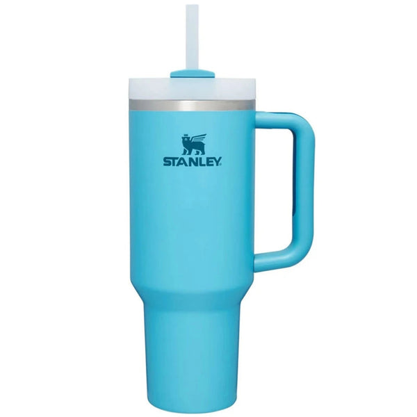 Stanley Quencher H2.0 Stainless Steel Vacuum Insulated Tumbler with Lid and Straw 40oz for Coffee, Tea, Iced Drinks, Smoothies, Shakes and More