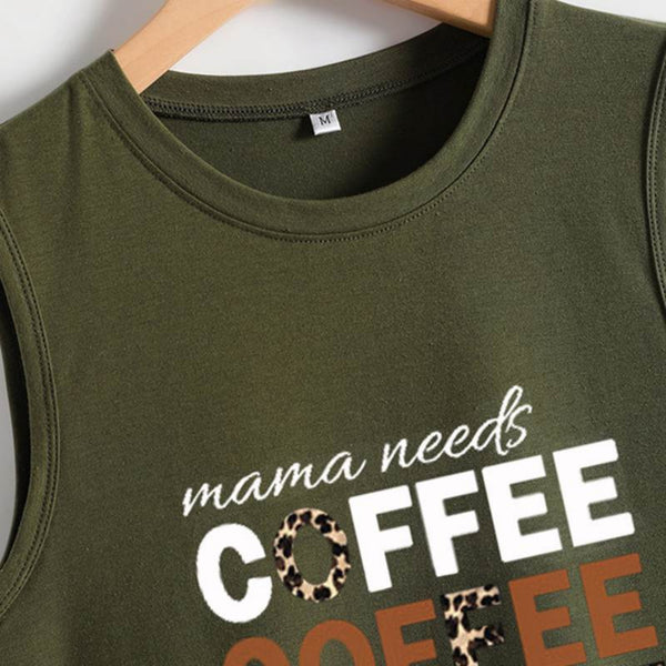 Mama Needs COFFEE Women Tank Top