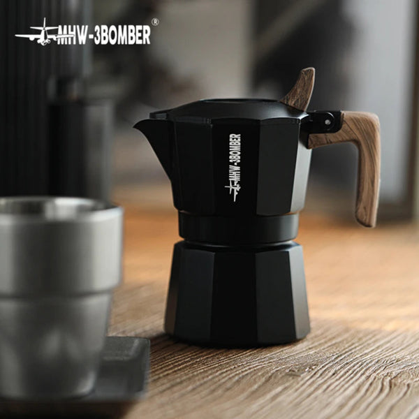 MHW-3BOMBER Double Valve Espresso Flipped Moka Pot