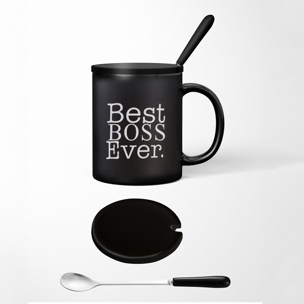 Best Boss Ever – Tasse à Café En Céramique 10oz, Tasse à Lait
