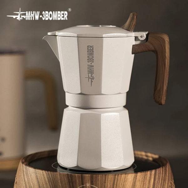 MHW-3BOMBER Double Valve Espresso Flipped Moka Pot