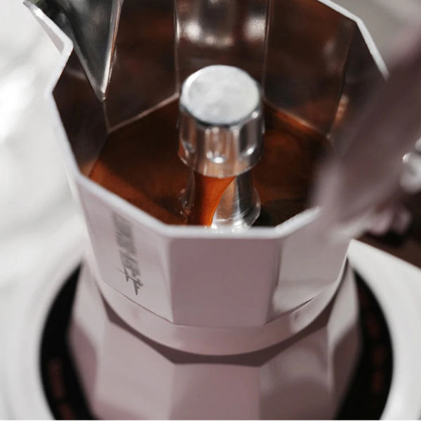 MHW-3BOMBER Double Valve Espresso Flipped Moka Pot