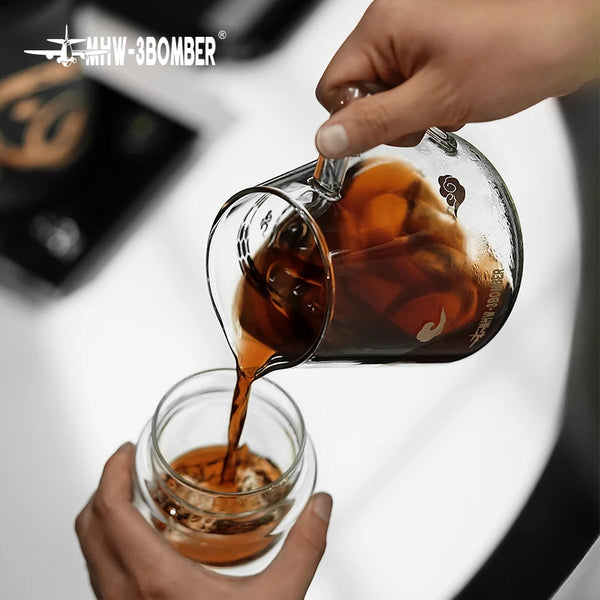 MHW-3BOMBER 500ml Glass Coffee Server | Serpent Series Pour Over Pot