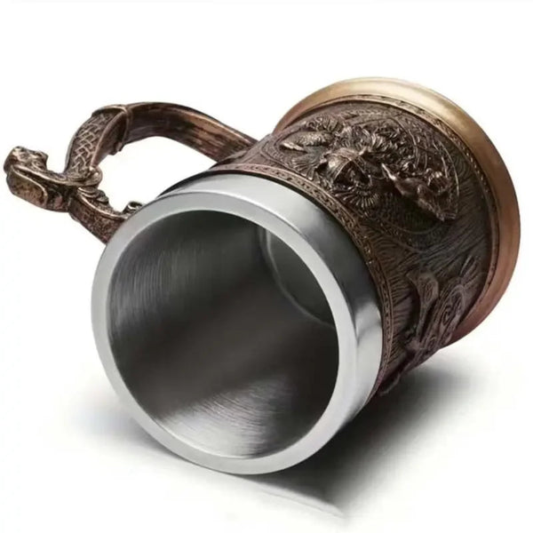 Shield-Wall Stein: The Ultimate Viking Warrior Mug
