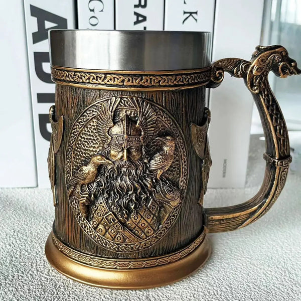 Shield-Wall Stein: The Ultimate Viking Warrior Mug