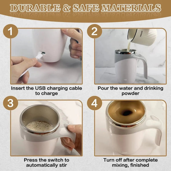 SB Automatic Stirring Rechargeable Magnetic Mug
