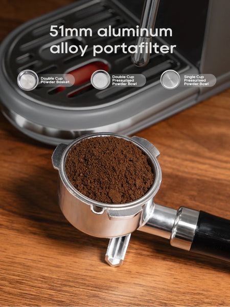 HiBREW 20Bar Semi Automatic Espresso Coffee Machine