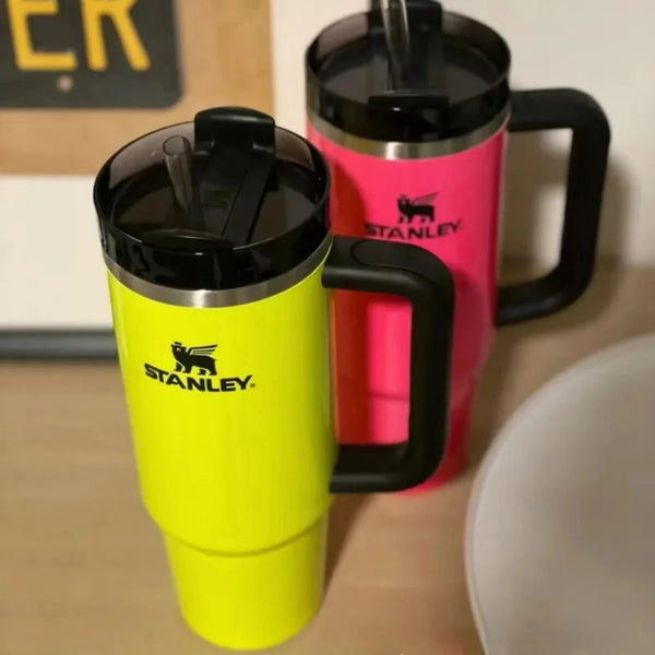 Stanley 2024 New Colors Quencher H2.0 FlowState 40oz Tumbler for Coffee, Tea, Iced Drinks, Smoothies, Shakes and More