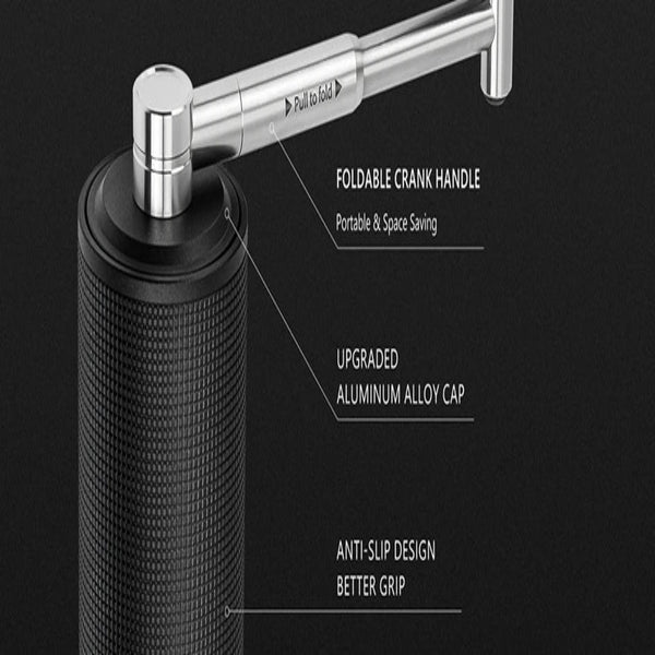 TIMEMORE Chestnut C3S Pro Manual Coffee Grinder - Foldable Handle - All-Metal Body