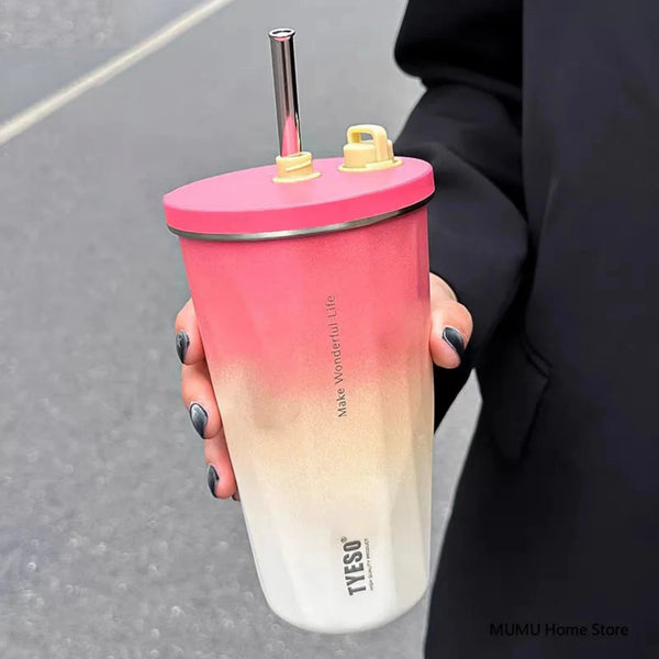 TYESO Portable Vacuum Insulated Tumbler